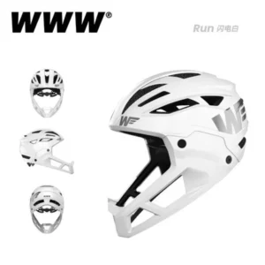 Helm Pushbike WWW Run Kid Plus Full Face Anak